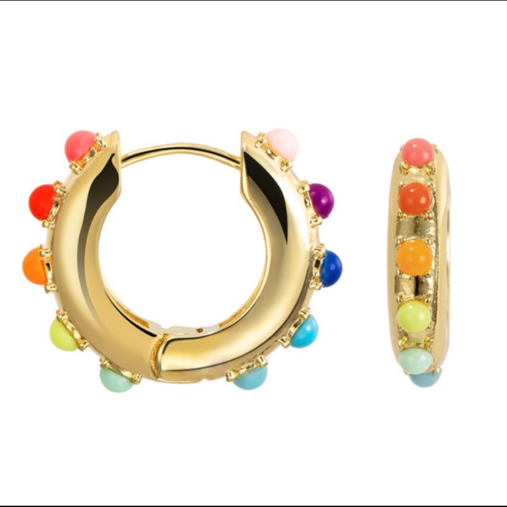Hoop earrings Huggies